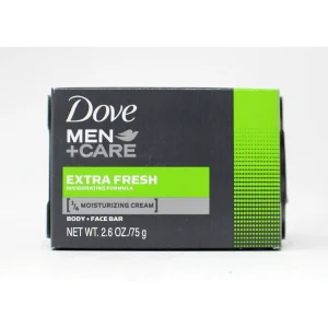 Dove men plus care extra fresh body and face bath bar