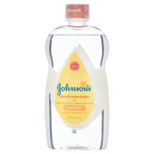 Johnson's Baby Oil with Shea & Cocoa Butter, 20 fl. oz