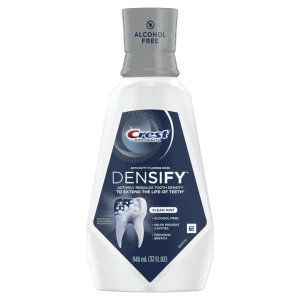 Crest Pro Health Densify Fluoride Mouthwash, Alcohol Free, Clean Mint, 36 fl oz